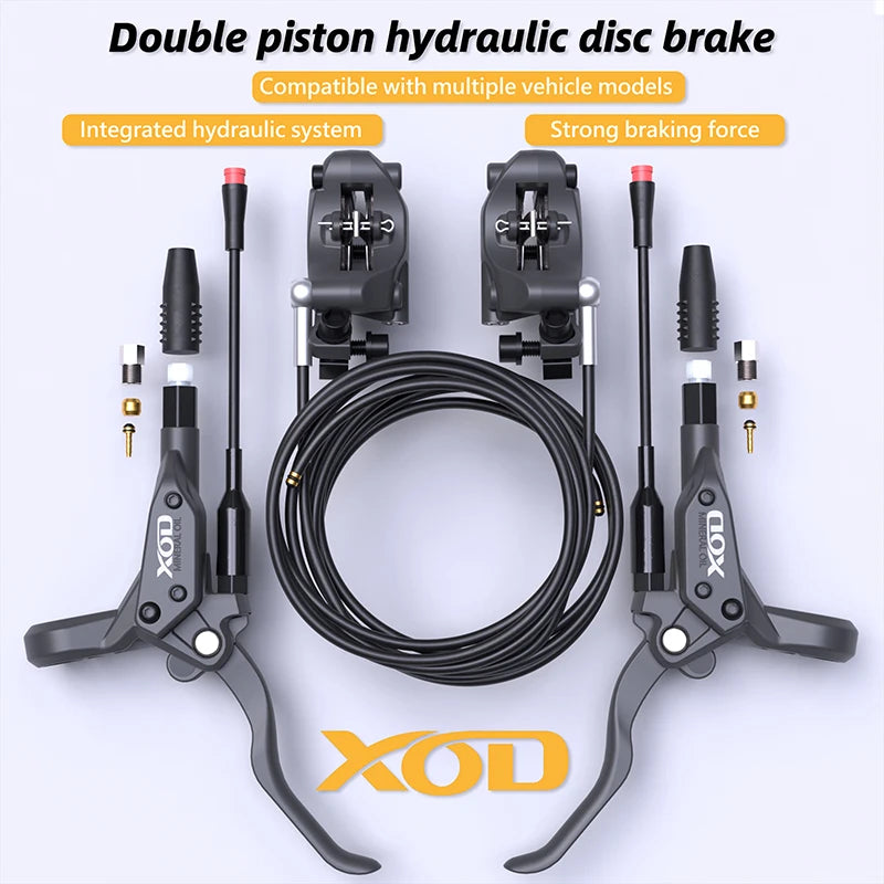 XOD H800/H880 Electric Scooter Hydraulic Disc Brake for KUKirin  G2 Master G2 Ultra G2 PRO 2025 Electric Scooter Hydraulic oil b